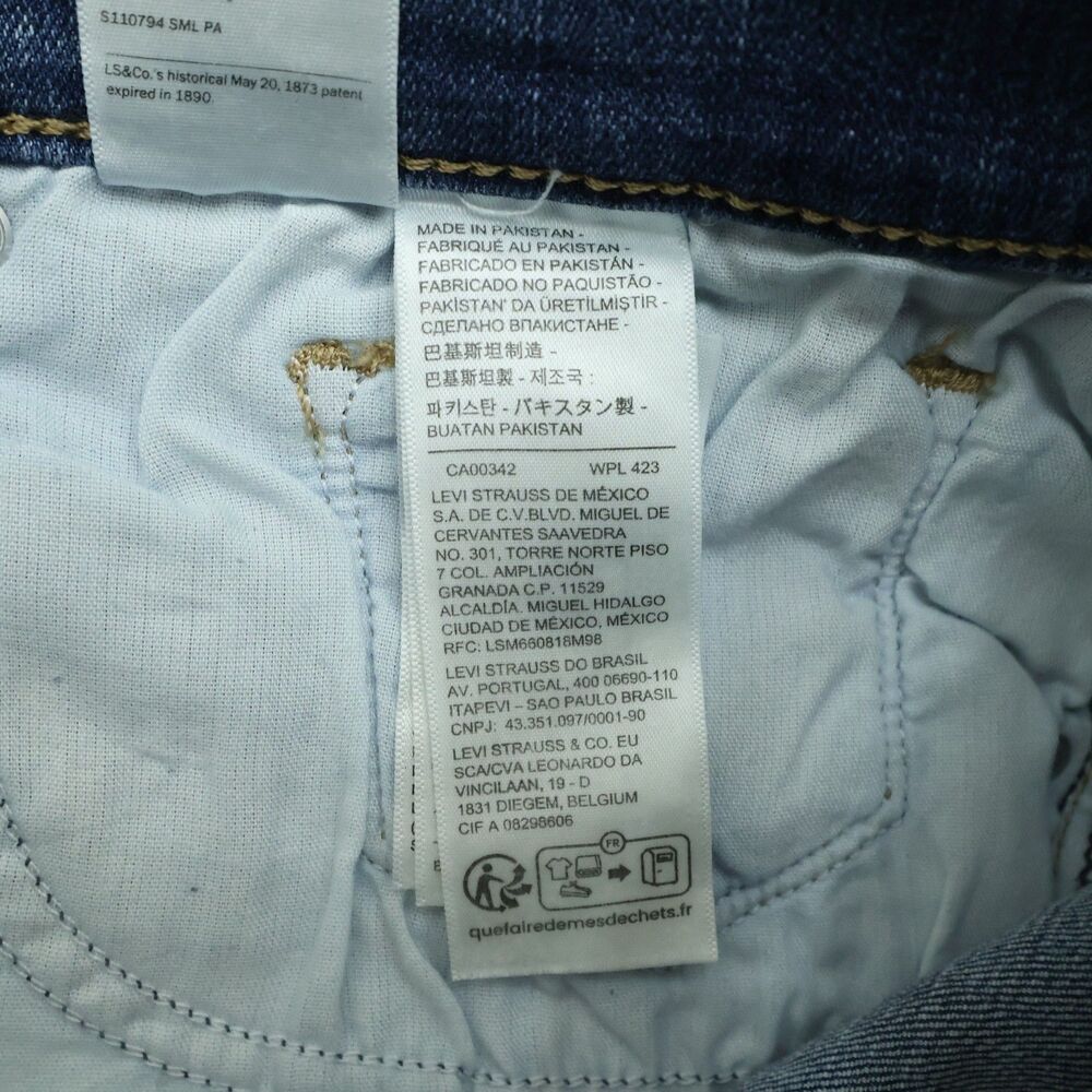 Levi's Jeans Women's Size 12M Mid-Rise Classic Straight Denim 30" Inseam NWT - Picture 12 of 16